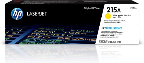 خرطوشة حبر أصفر أصلية HP 215A | تعمل مع HP Color