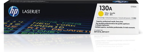 خرطوشة حبر 130A صفراء اصلية لطابعات اتش بى ليزر جيت CF352A