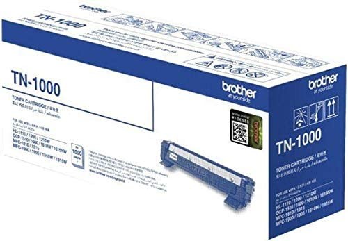 Brother laser toner cartridge. Color black - TN1000